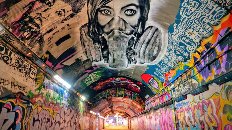 Leake Street Graffiti Tunnel